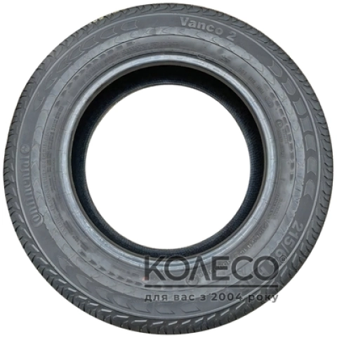 Летние шины Continental Vanco 2 215/65 R15 104/102T C