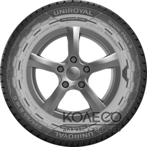 Зимние шины Uniroyal SnowMax 3 195/70 R15 104/102R C