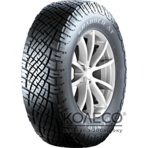 Всесезонные шины General Tire Grabber AT 255/65 R16 109T