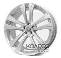 Диски Replica (RS1) W9.5 R22 PCD5x114.3 ET20 DIA72.6 silver