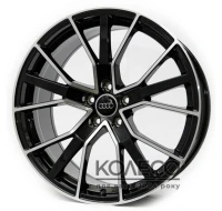 Диски Replica Audi RX48 W9 R21 PCD5x112 ET25 DIA66.6 BMF