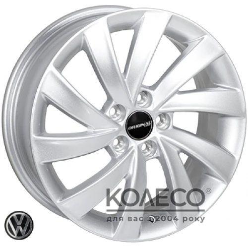 JH H664 W6 R16 PCD5x100 ET40 DIA57.1 silver