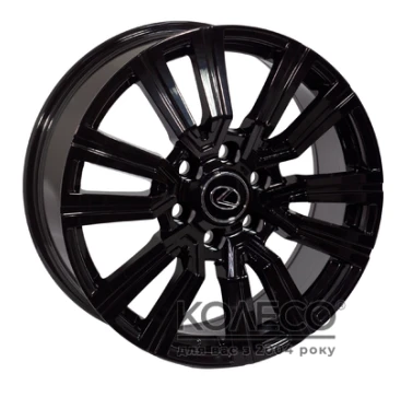 ZF 1754 W8.5 R20 PCD6x139.7 ET40 DIA95.1 Black