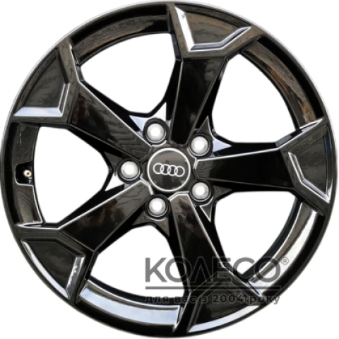Audi OEM 83A601025AL-AX1 W6.5 R17 PCD5x112 ET38 DIA66.6 Black