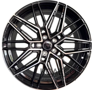 Koko FF581 W8.5 R20 PCD5x112 ET35 DIA66.5 Black