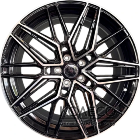 Koko FF581 W8.5 R20 PCD5x112 ET35 DIA66.5 Black