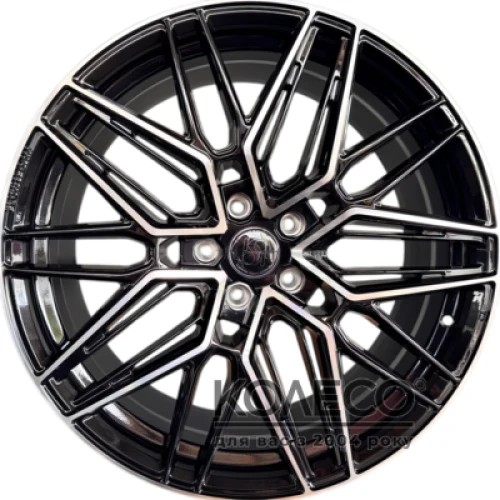 Koko FF581 W8.5 R20 PCD5x112 ET35 DIA66.5 Black