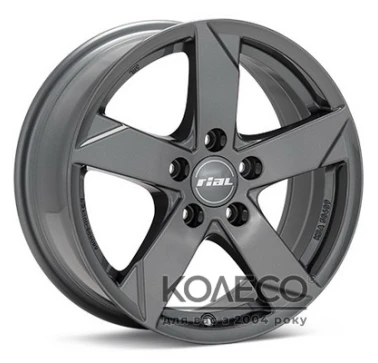 Rial Kodiak W7 R17 PCD5x108 ET50 DIA63.4 graphite