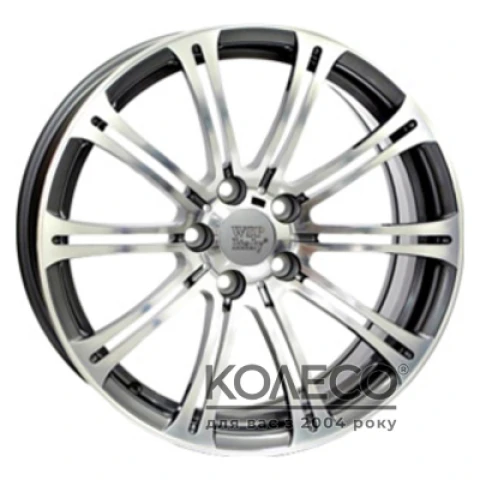 WSP Italy BMW (W670) M3 Luxor W8.5 R20 PCD5x120 ET12 DIA72.6 anthracite polished