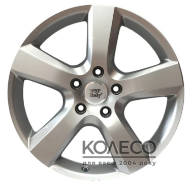 WSP Italy Volkswagen (W451) Dhaka W9 R20 PCD5x130 ET57 DIA71.6 silver