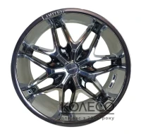 Диски ZD M978 W8.5 R20 PCD6x139.7 ET15 DIA106.1 chrome