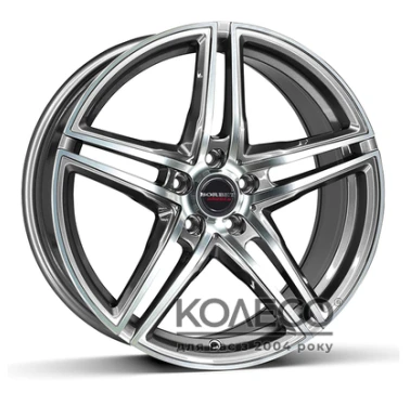 Borbet XRT W8.5 R19 PCD5x120 ET30 DIA72.6 graphite polished