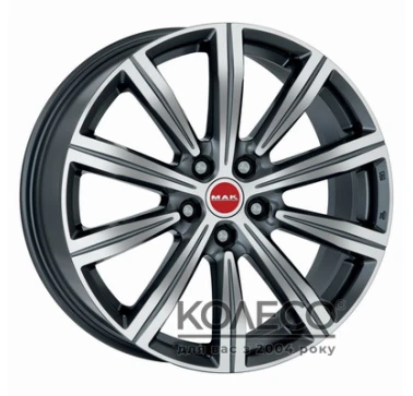 Mak Birmingham W8.5 R20 PCD5x112 ET29 DIA66.6 GMMF