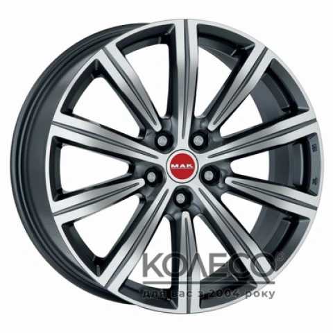 Mak Birmingham W8.5 R20 PCD5x112 ET29 DIA66.6 GMMF