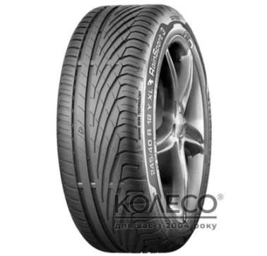 Летние шины Uniroyal Rain Sport 3 245/50 R18 100Y Run Flat