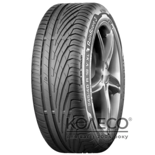 Летние шины Uniroyal Rain Sport 3 245/50 R18 100Y Run Flat