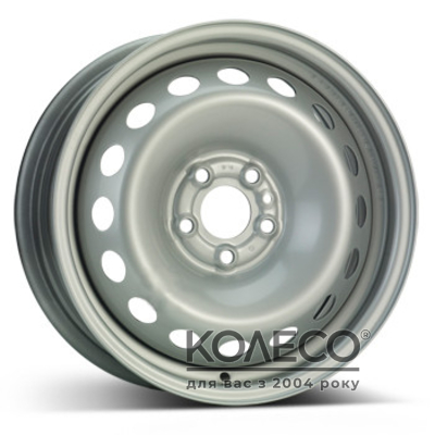 ALST (KFZ) 7395 R15 W6 PCD5x98 ET39 DIA58.1 silver