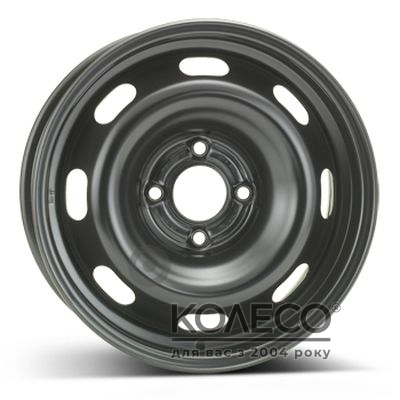 ALST (KFZ) 8055 Peugeot R15 W6 PCD4x108 ET23 DIA65.1 black