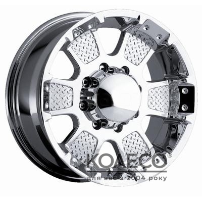 MKW (Mi-tech) MK-41 R17 W8 PCD6x139.7 ET12 DIA106.1 Chrome