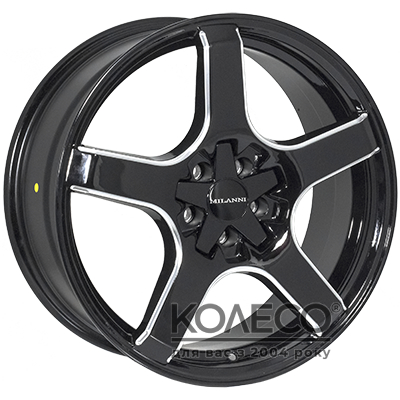 ZF TL5655 R18 W8 PCD5x100 ET38 DIA73.1 black