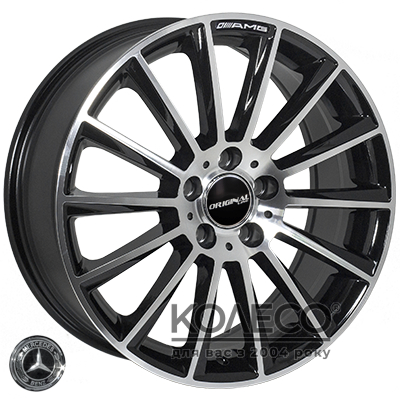 Zorat Wheels BK836B R16 W7 PCD5x112 ET37 DIA66.6