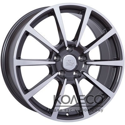 WSP Italy Porsche (W1055) Legend R20 W11 PCD5x130 ET70 DIA71.6 anthracite polished