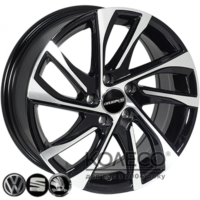 ZW BK5760 R15 W6.5 PCD5x100 ET35 DIA57.1 BP