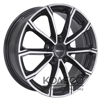 Mak DaVinci R16 W6.5 PCD4x100 ET37 DIA60.1 black mirror