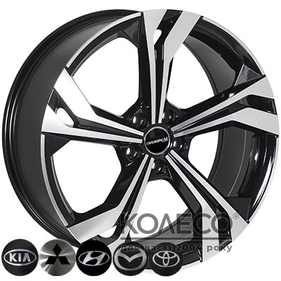 ZW BK5873 R20 W8.5 PCD5x112 ET35 DIA66.6 BP
