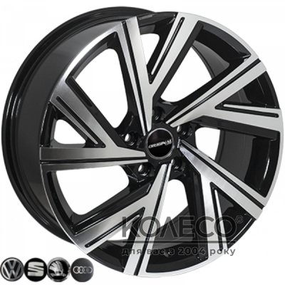 Zorat Wheels BK5805 R19 W8 PCD5x112 ET45 DIA57.1 BP