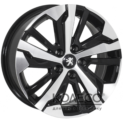 Zorat Wheels BK5837 R17 W7 PCD5x108 ET40 DIA65.1 BP