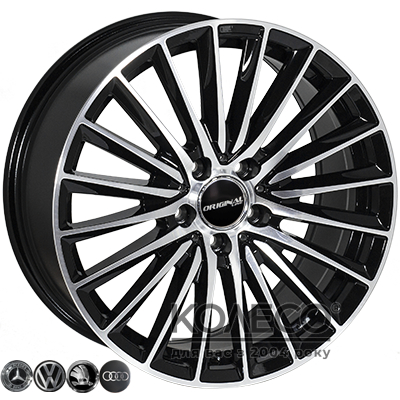 Zorat Wheels BK5909 R17 W7.5 PCD5x112 ET40 DIA66.6 BP