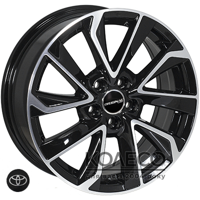 Zorat Wheels BK5463 R16 W6.5 PCD5x100 ET35 DIA54.1 BP
