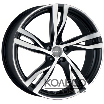 Mak Stockholm R18 W8 PCD5x108 ET45 DIA63.4 ice black