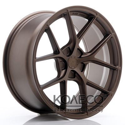 Japan Racing SL01 R18 W8 PCD5x112 ET38 DIA72.6 Matt bronz