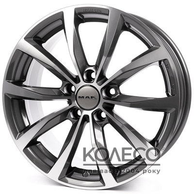Mak Wolf R20 W8 PCD5x114.3 ET35 DIA76 GMMF