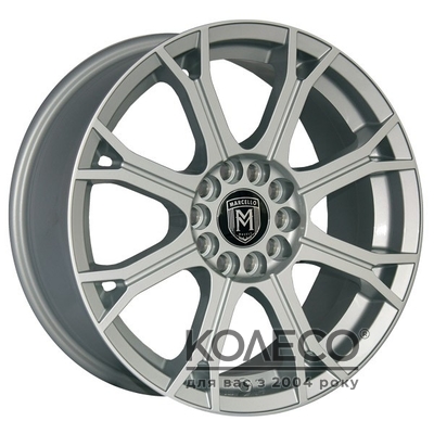 Marcello MR-35 R16 W7 PCD5x100/112 ET38 DIA73.1 silver