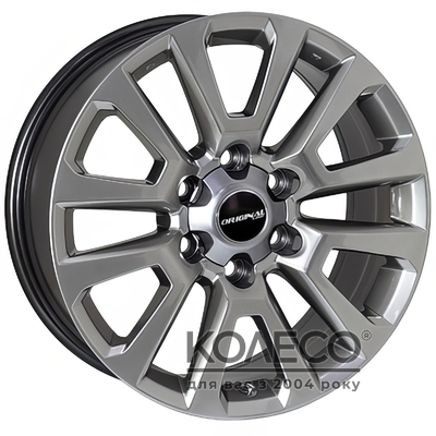 Zorat Wheels BK5881 R17 W7.5 PCD6x139.7 ET25 DIA106.1 HB