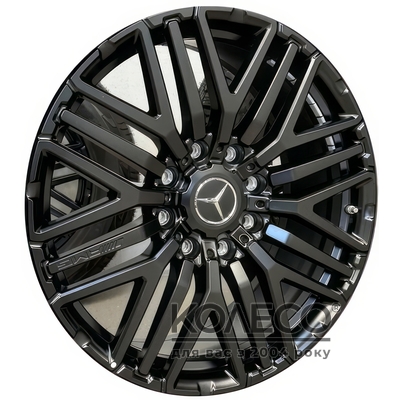 Mercedes OEM A4634014000 R22 W9.5 PCD8x165.1 ET60 black