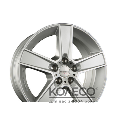 Momo Strike 2 R18 W8 PCD5x112 ET50 DIA72.3 silver