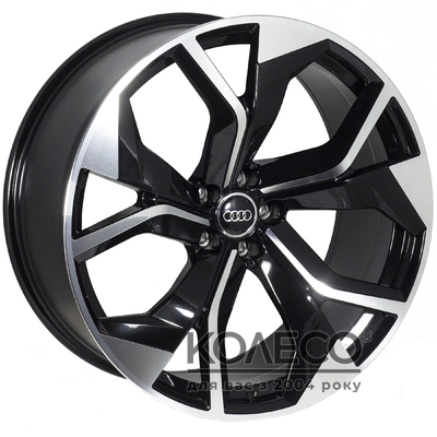 Zorat Wheels BK5758 R22 W10 PCD5x112 ET21 DIA66.6 BP