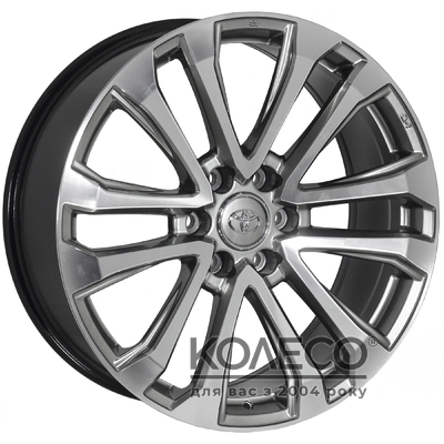 Zorat Wheels BK5037 R22 W9 PCD6x139.7 ET25 DIA106.1 HBMF