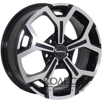 Zorat Wheels BK5409 R16 W6.5 PCD5x114.3 ET50 DIA66.1 BP