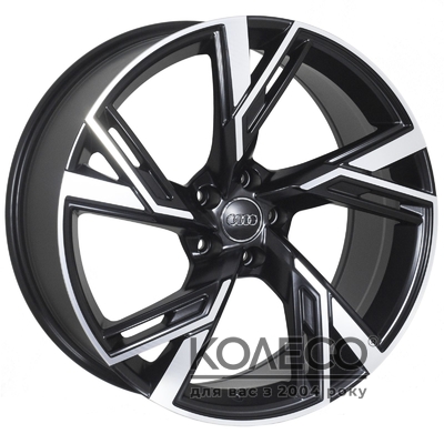 Zorat Wheels BK5632 R19 W8.5 PCD5x112 ET25 DIA66.6 MT BLK MF