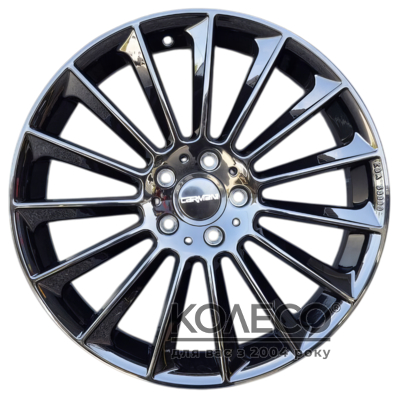 Carmani CA17 R19 W8 PCD5x112 ET45 DIA66.6 black