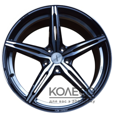 Oxigin 23 R20 W10.5 PCD5x120 ET30 DIA72.6 black