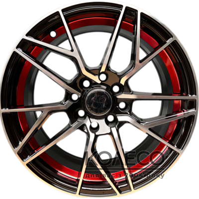 Flow Forming DX245 R15 W7 PCD4x100/114.3 ET35 DIA73.1 black
