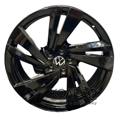 Volkswagen OEM 760601025s R20 W9 PCD5x112 ET33 DIA66.6 black