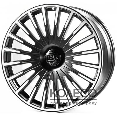 Replica FORGED LR-5C R24 W10 PCD5x120 ET38 DIA72.4 SBwMF