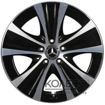 Mercedes OEM A2134013700 R18 W8 PCD5x112 ET43 DIA66.6 BKF